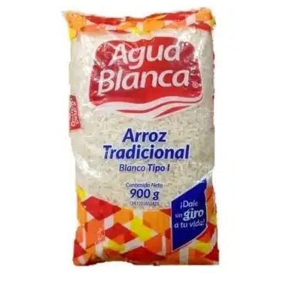 ARROZ AGUA BLANCA TRADICIONAL - 900GR