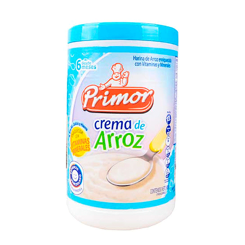 CREMA DE ARROZ PRIMOR EN POTE - 900GR
