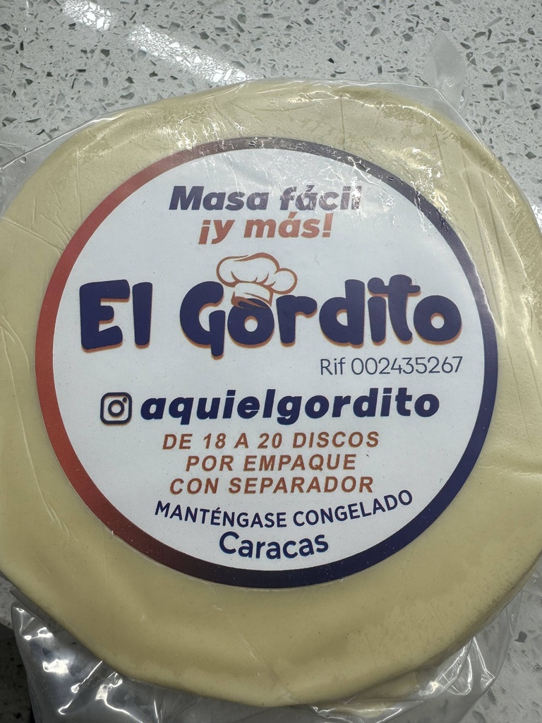 MASA FACIL EL GORDITO - 800GR