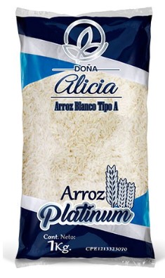 ARROZ PLATINUM DOÑA ALICIA - 1KG