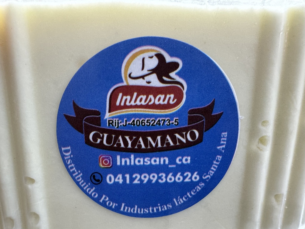 QUESO GUAYAMANO INLASAN - 500GR