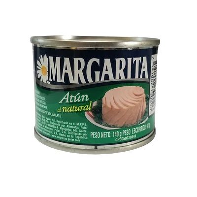ATUN NATURAL MARGARITA - 140GR