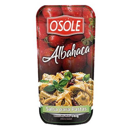 SALSA ALBAHACA OSOLE - 340GR
