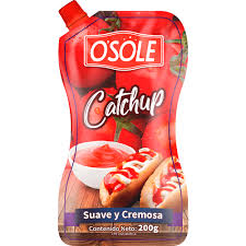 SALSA DE TOMATE CATCHUP OSOLE - 200GR